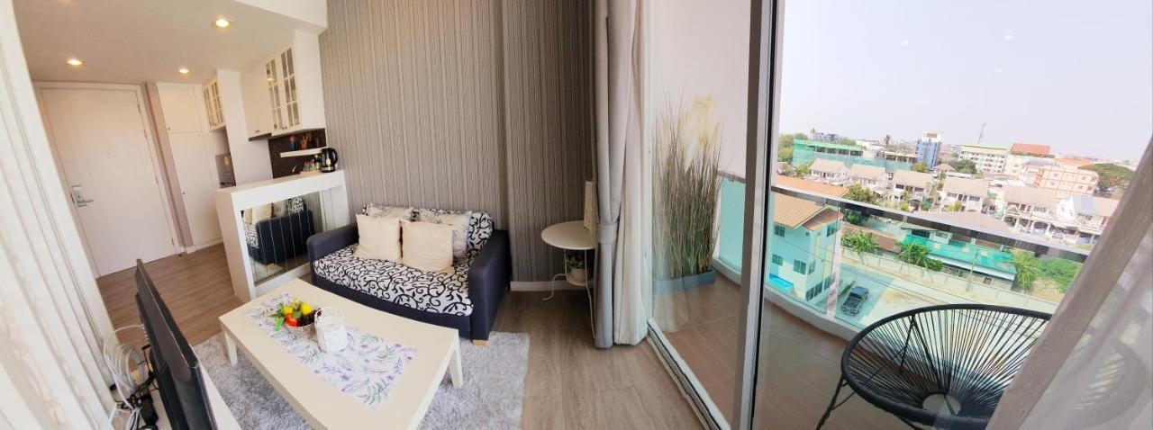 Sweet Seaview Flr6 With Toproop Pool Flr7 At The Blux Bangsaen Екстериор снимка