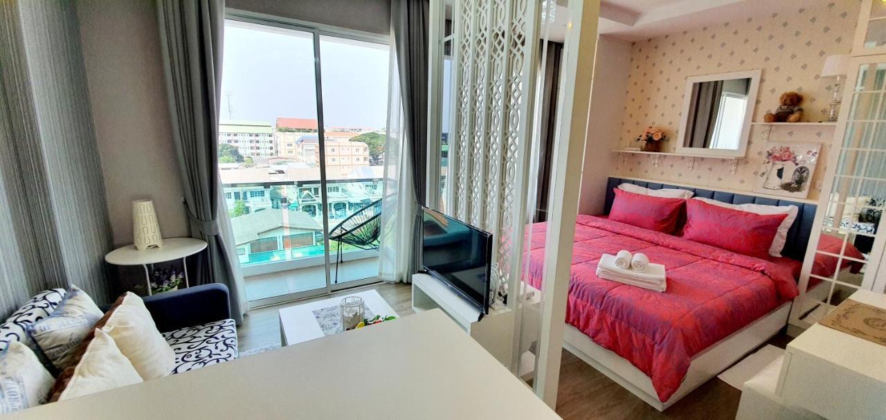 Sweet Seaview Flr6 With Toproop Pool Flr7 At The Blux Bangsaen Екстериор снимка